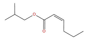 3-Methylbutyl (Z)-2-hexenoate